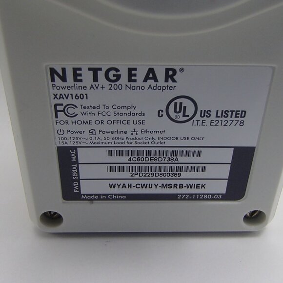XAV1601 Powerline AV+ 200 Nano Netgear - Picture 3 of 4
